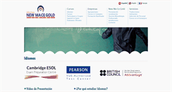 Desktop Screenshot of newmacegold.com